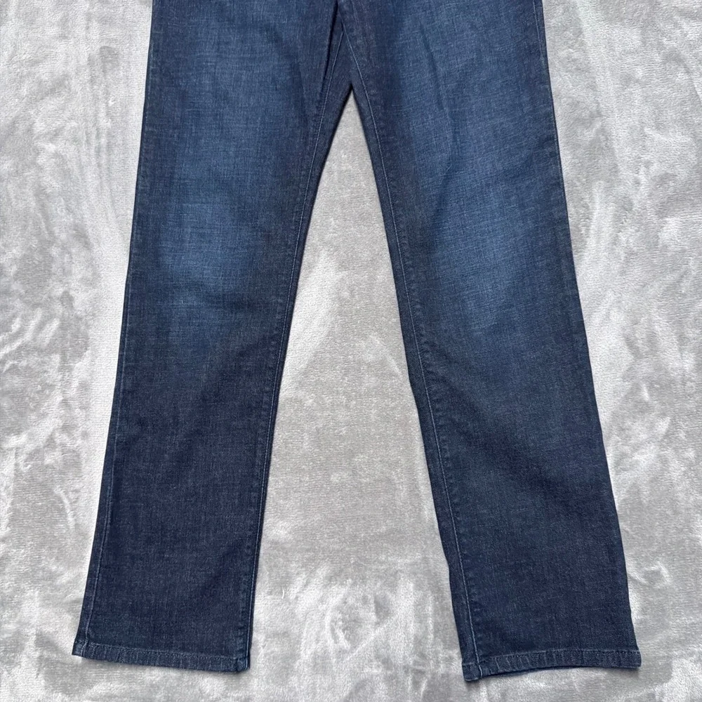 Mott & Bow Straight Crosby Jeans Mens 29x32 Dark Blue Stretch Denim Casual